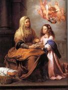 Bartolome Esteban Murillo, St Anne and the small Virgin Mary